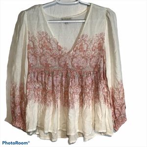 ✨CLEARANCE✨Lucky Brand Baby Doll Top size XS